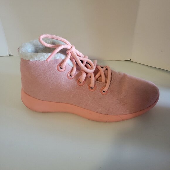 Allbirds Calm Coral Wool Runner-Up Mizzle Fluff Booties Size 9 - Picture 9 of 12